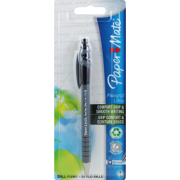 Papermate Flexgrip Black Ball Pen