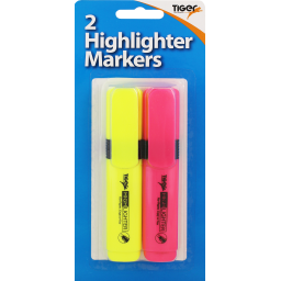 Tiger Highlighters Pack of 2