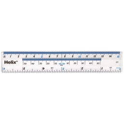 Helix Plastic Ruler 15cm / 6"