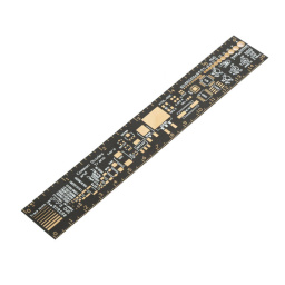 R4 Gold Plated Circuit Board Ruler 15cm / 6"