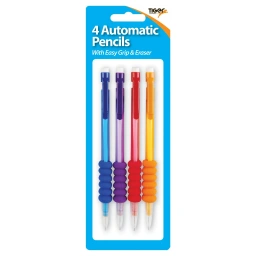 Pack of 4 automatic pencils